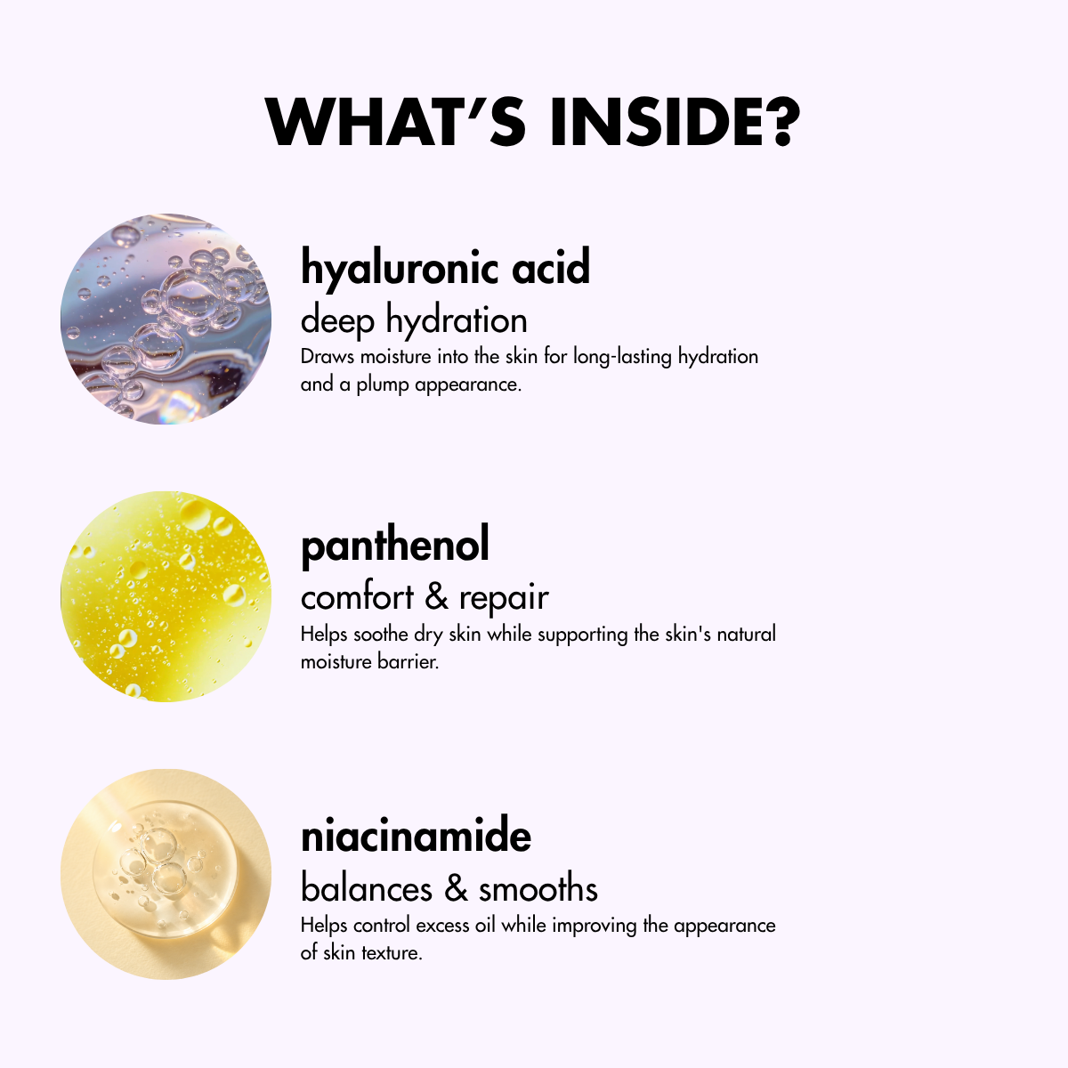 pdp:4 Hydrating wipes — what’s inside