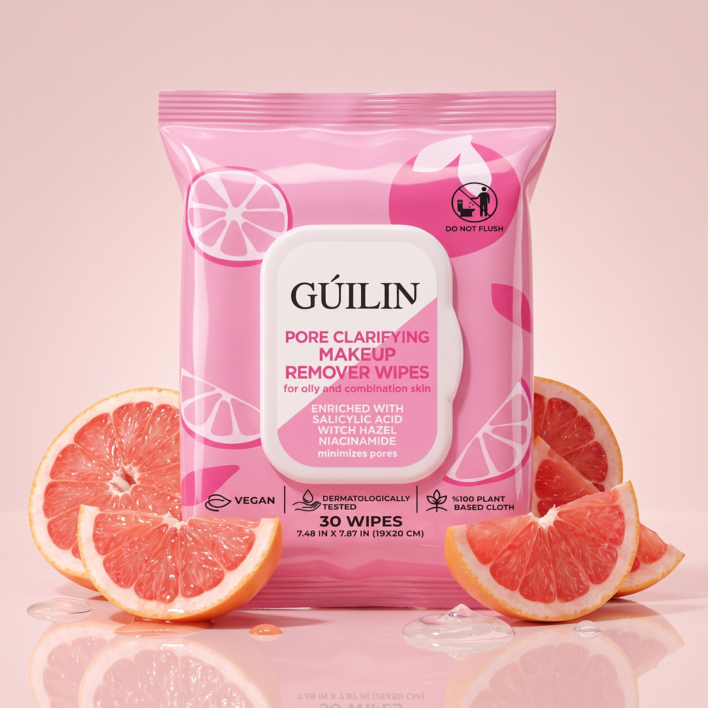Gúilin Pore Clarifying Makeup Remover Wipes